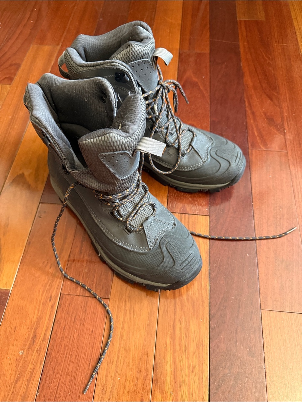 Columbia Gray All-Weather Lace-Up Boots